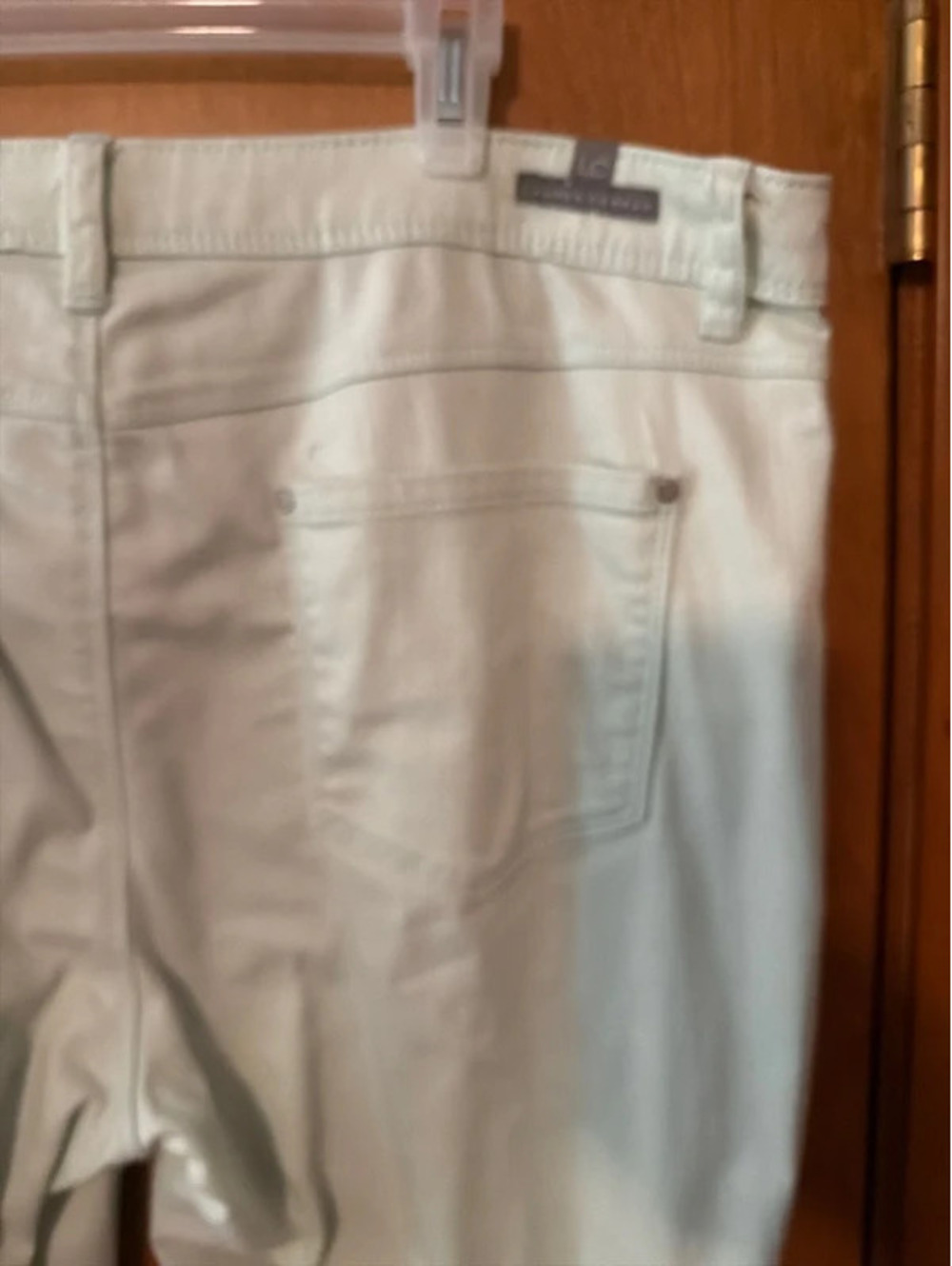 LC Lauren Conrad Women’s Size 16 Light Mint Green Skinny Jeans - Picture 6 of 8